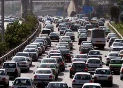 ترافیک در 5 محور خروجی تهران سنگین است