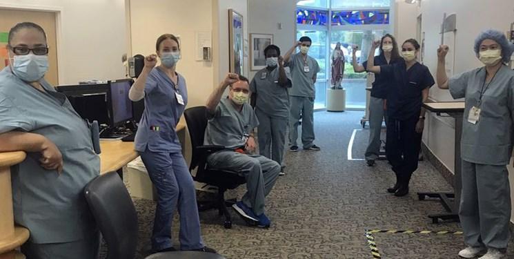 تعلیق پرستاران بیمارستانی در کالیفرنیا به دلیل درخواست برای ماسک