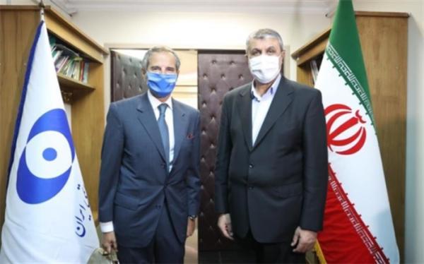 دیدار و گفت وگوی رافائل گروسی با محمد اسلامی ملاقات و گفت وگوی رافائل گروسی با محمد اسلامی
